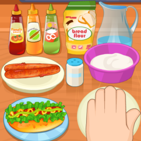 Cooking Hot Diggity Dog Game